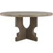 Sylvie 60 X 60 inch Cerused Natrual Dining Table