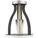 Nealy 1 Light 7.25 inch Brushed Nickel Mini-Pendant Ceiling Light