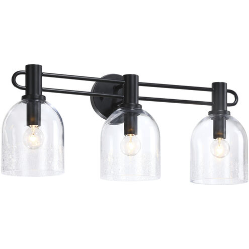 Astra LED 24 inch Matte Black Vanity Wall Light
