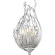 Gabriella Wall Sconce Wall Light in Brushed Nickel