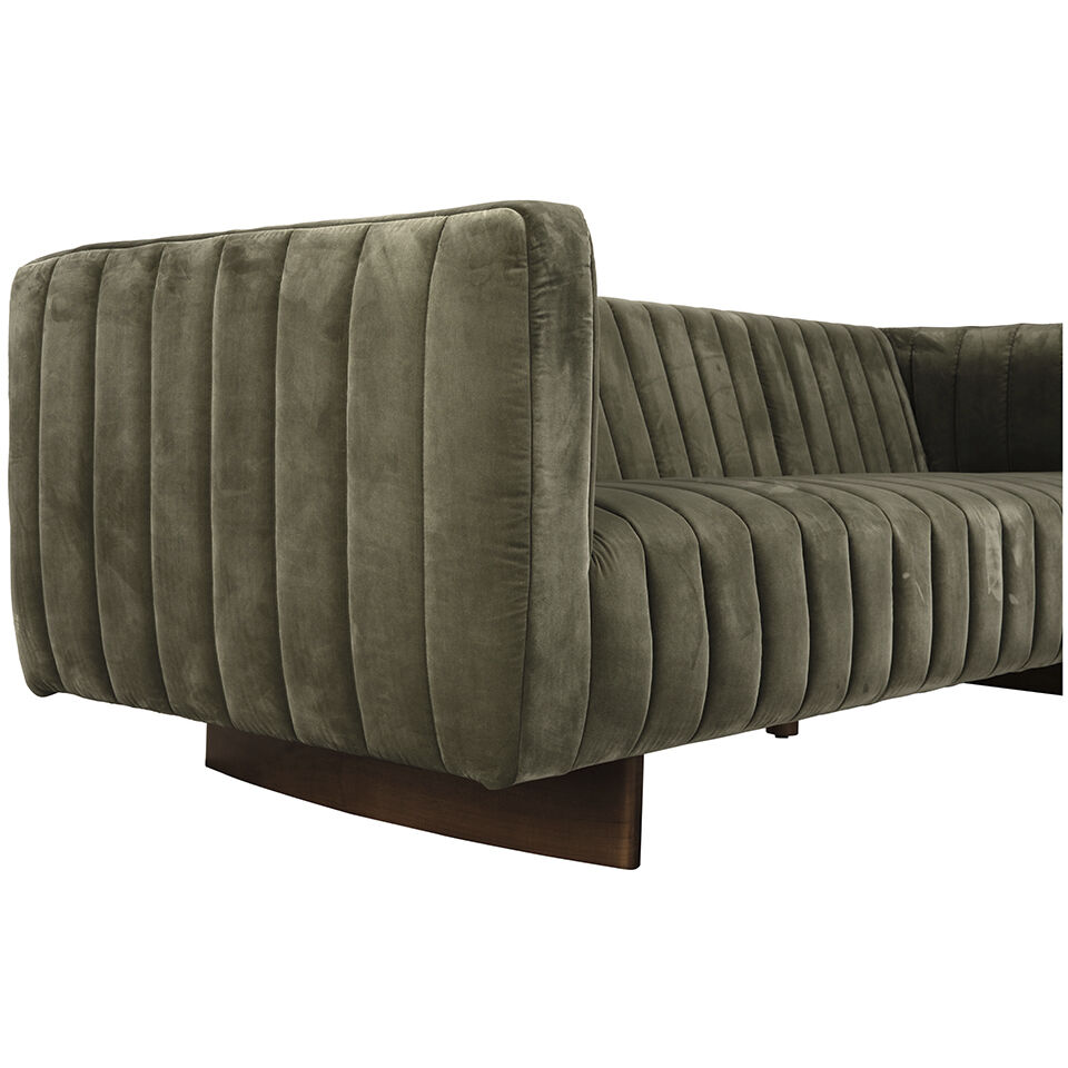 Khann Olive Green Sofa