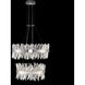 Glacier LED 32 inch Chrome Pendant Ceiling Light