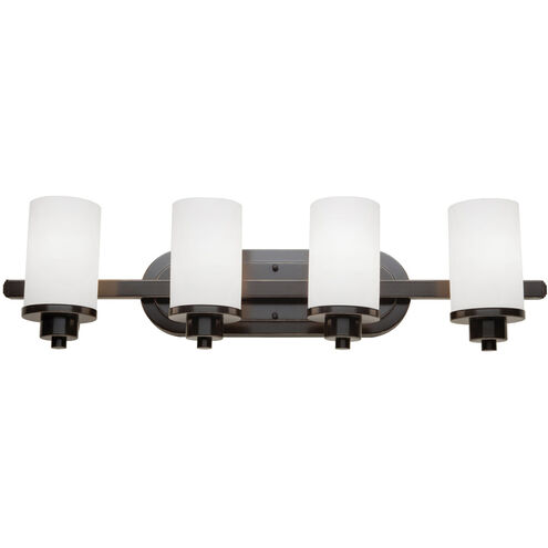 Parkdale 4 Light 30 inch Oil Rubbed Bronze Vanity Light Wall Light