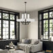 Rubix 12 Light 44 inch Black Foyer Chandelier Ceiling Light, Extra Large