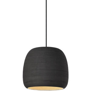 Sean Lavin Karam 1 Light 11.7 inch Black/Black Pendant Ceiling Light in Incandescent