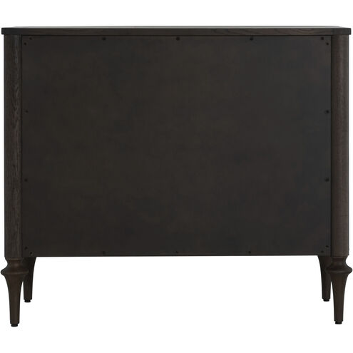Andrea Dark Stained Oak / Antique Brass / Brown Stained Oak Chest