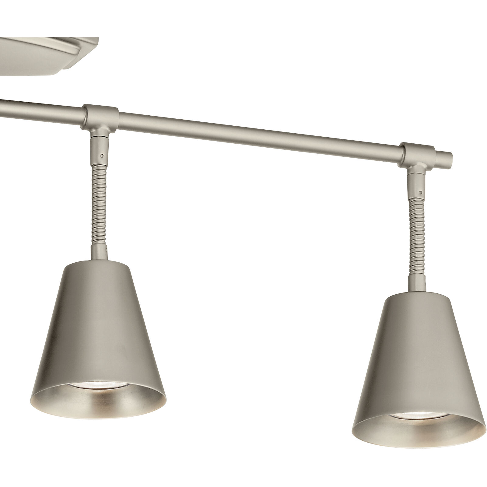 Sylvia 4 Light 120 Satin Nickel Rail Light Ceiling Light