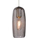 Pinot 9 1 Light Satin Nickel Cord Pendant Ceiling Light