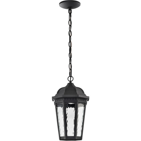 East River LED 8.25 inch Matte Black Outdoor Hanging Fixture