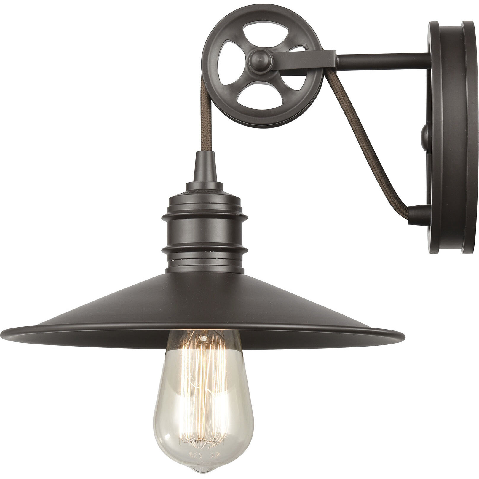 Spindle Wheel Vanity Light Wall Light