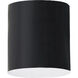 Windsor Black Socket Cover