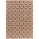Goa 156 X 108 inch Camel, Light Gray Rug