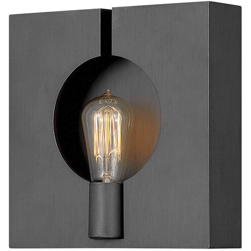 Lisa McDennon Ludlow LED 11 inch Brushed Graphite Indoor Wall Sconce Wall Light