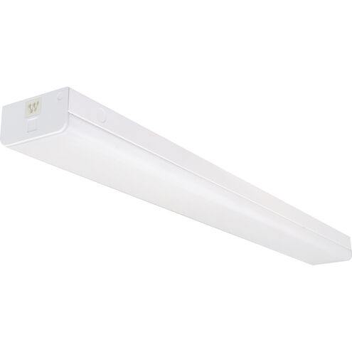 Brentwood 1 Light 120V White LED Strip Fixtures Ceiling Light