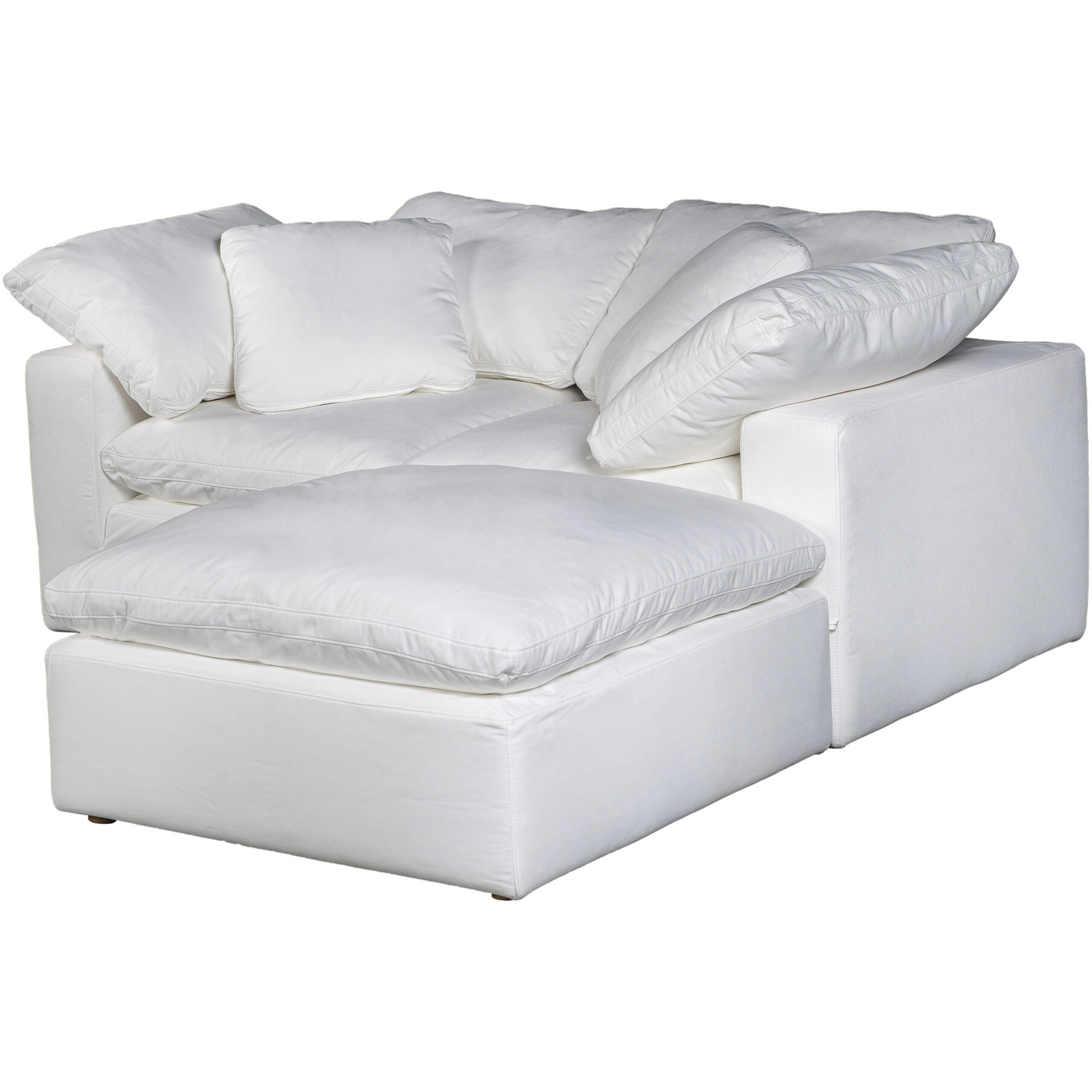 Terra Condo White Nook Modular Sectional