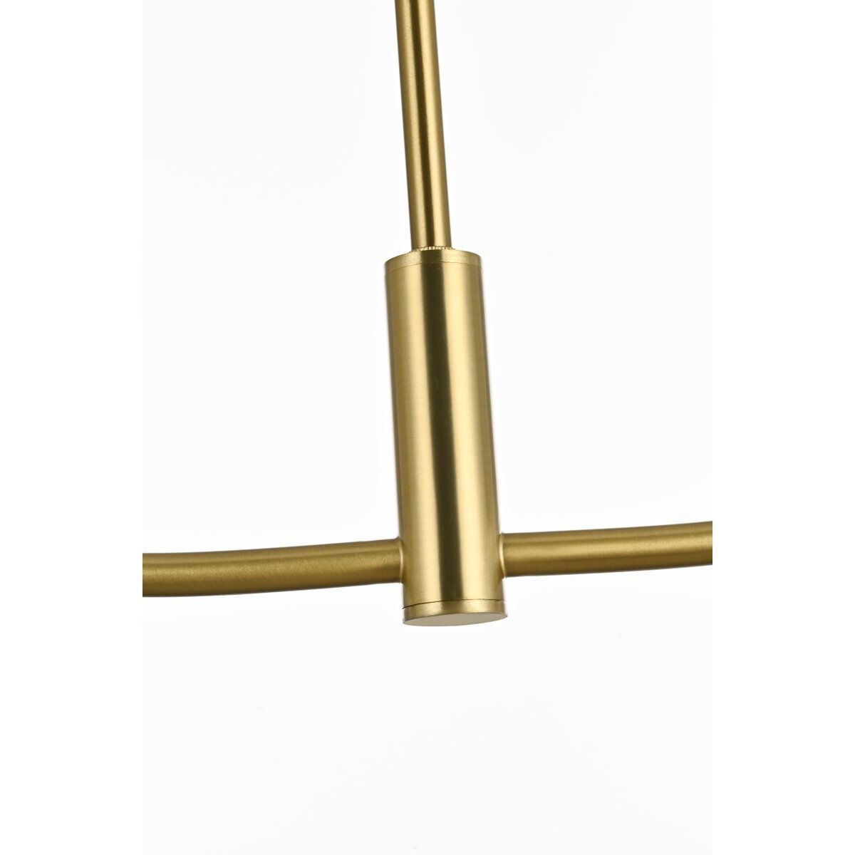 Nyomi 2 Light 36 inch Satin Gold Chandelier Ceiling Light