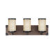 Dunning 3 Light 21 inch Stardust Bath Vanity Wall Sconce Wall Light
