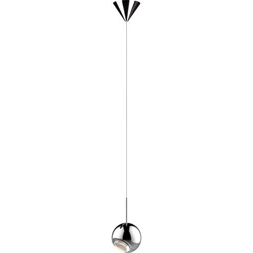 Secret 5 inch Polished Chrome Pendant Ceiling Light