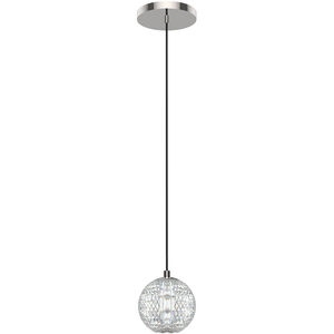 Marni LED 4.38 inch Polished Nickel Pendant Ceiling Light