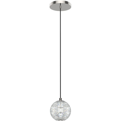 Marni LED 4.38 inch Polished Nickel Pendant Ceiling Light