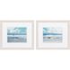 Waterside Collection Blue Framed Art