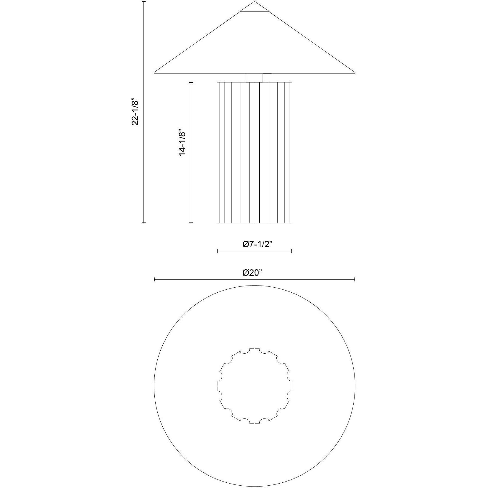Alora Mood Ono 22.13 inch 60 watt Matte Black Table Lamp Portable Light