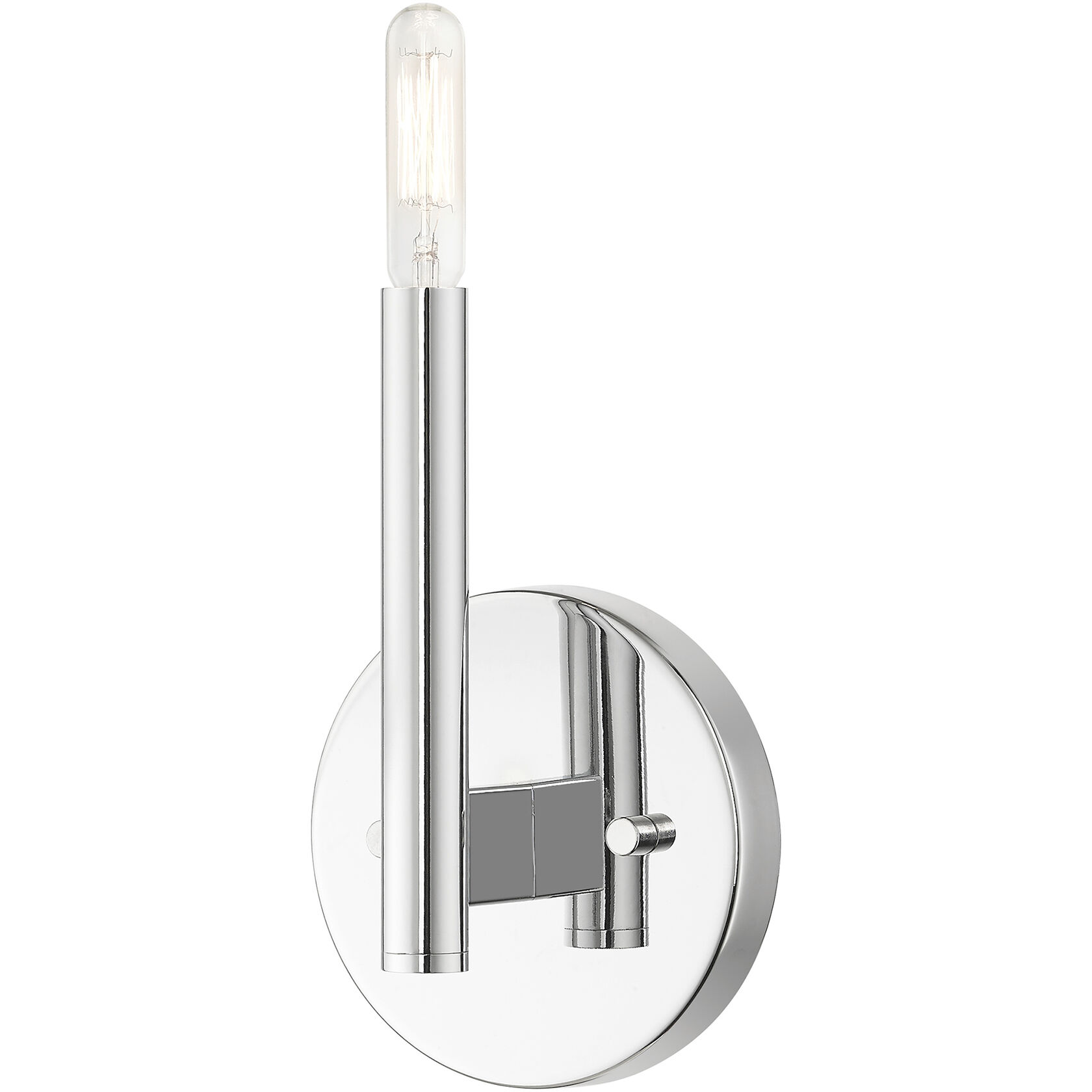 Copenhagen 1 Light 5.13 inch Polished Chrome ADA Wall Sconce Wall Light, Single