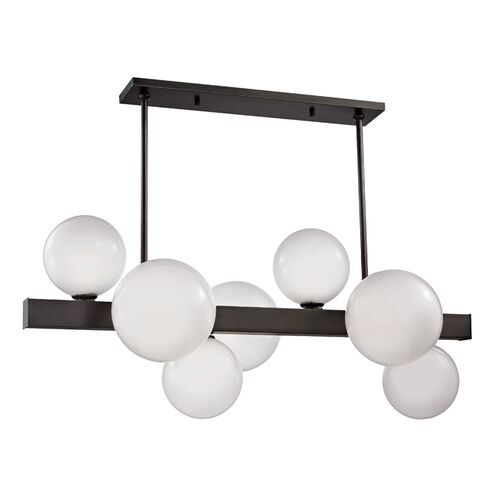 Hinsdale 7 Light 43.5 inch Old Bronze Island Ceiling Light