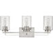 Orella 3 Light 24 inch Satin Nickel Vanity Light Wall Light