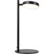 Fia 15 inch 12.00 watt Matte Black Table Lamp Portable Light