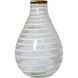 Vanilla Swirl 18 X 11 inch Vase