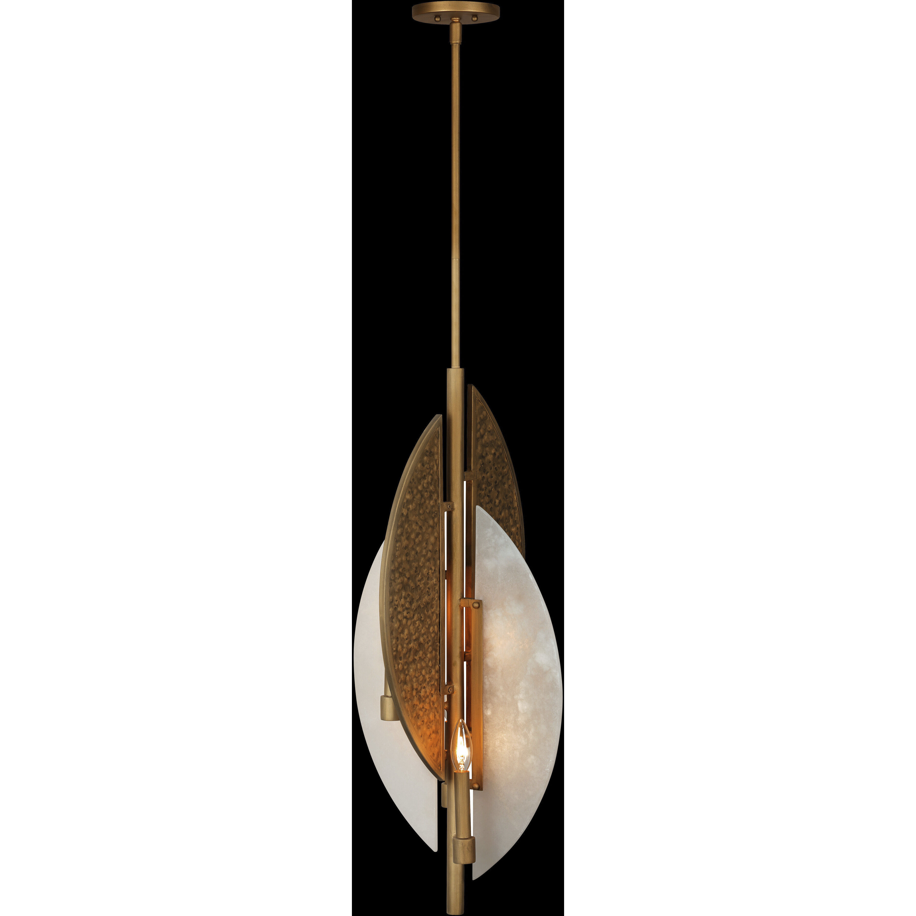 Saint Martin 4 Light 14 inch Ashen Gold Pendant Ceiling Light