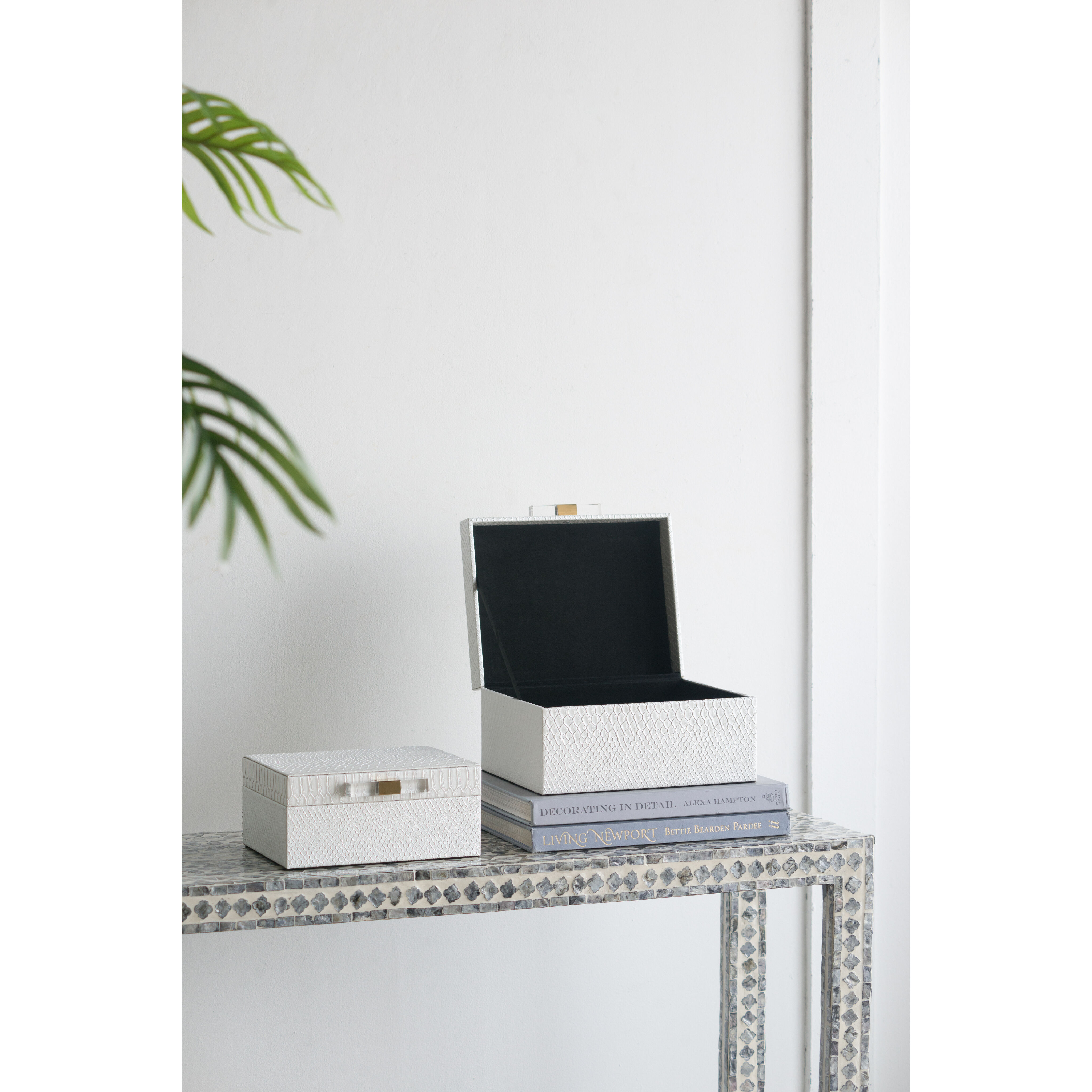 Helga 9 X 6.7 inch White Box