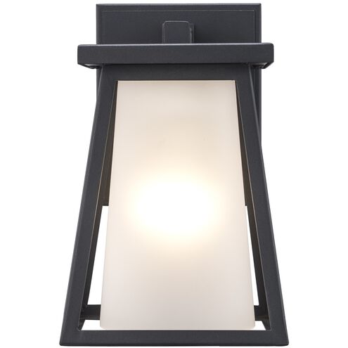 Kingsbury 1 Light 9 inch Black Outdoor Wall Lantern