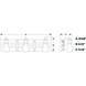 Carrington LED 23.75 inch Matte Black and Deep Walnut Bathroom Light Wall Light