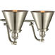 Franklin Restoration Appalachian LED 18 inch Brushed Satin Nickel Bath Vanity Light Wall Light, Franklin Restoration