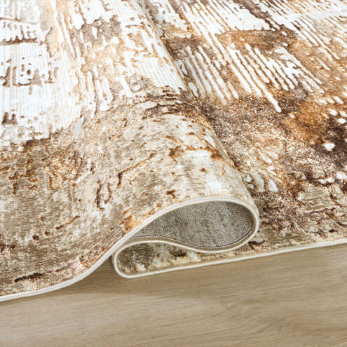 Piave 90 X 63 inch Earth Tones Rug in 5 x 7