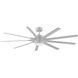 Odyn Custom Matte White Fan Motor, Blades Sold Separately