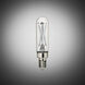 Branded Lamps LED T6 - T6 C - E12 Candelabra 2.5 watt 120 3000K Light Bulb