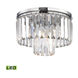 Farrell LED 12 inch Polished Chrome Flush Mount Ceiling Light