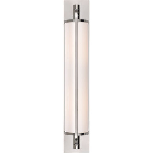 Thomas O'Brien Keeley 2 Light 3.5 inch Polished Nickel Tall Pivoting Bath Sconce Wall Light