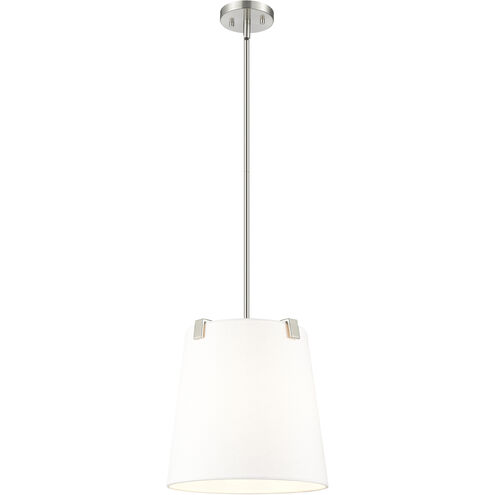 Weston 3 Light 13 inch Brushed Nickel Pendant Ceiling Light