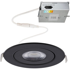 Lotos LED Black Complete Kit Recessed Lighting