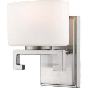 Privet LED 6.75 inch Brushed Nickel Wall Sconce Wall Light