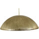 Kelly Wearstler Utopia LED 48 inch Gild Sculpted Pendant Ceiling Light