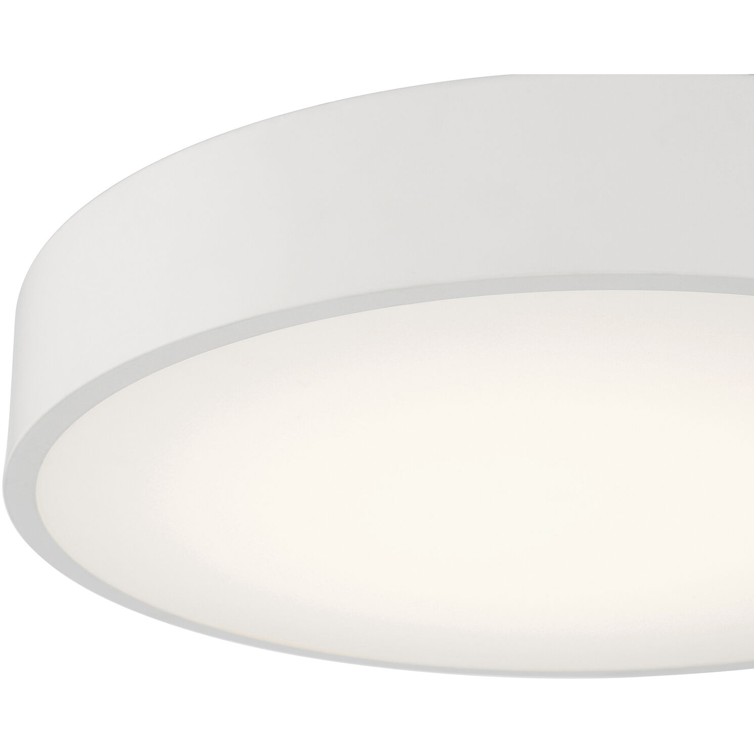 Como LED 13.75 inch White Flush Mount Ceiling Light