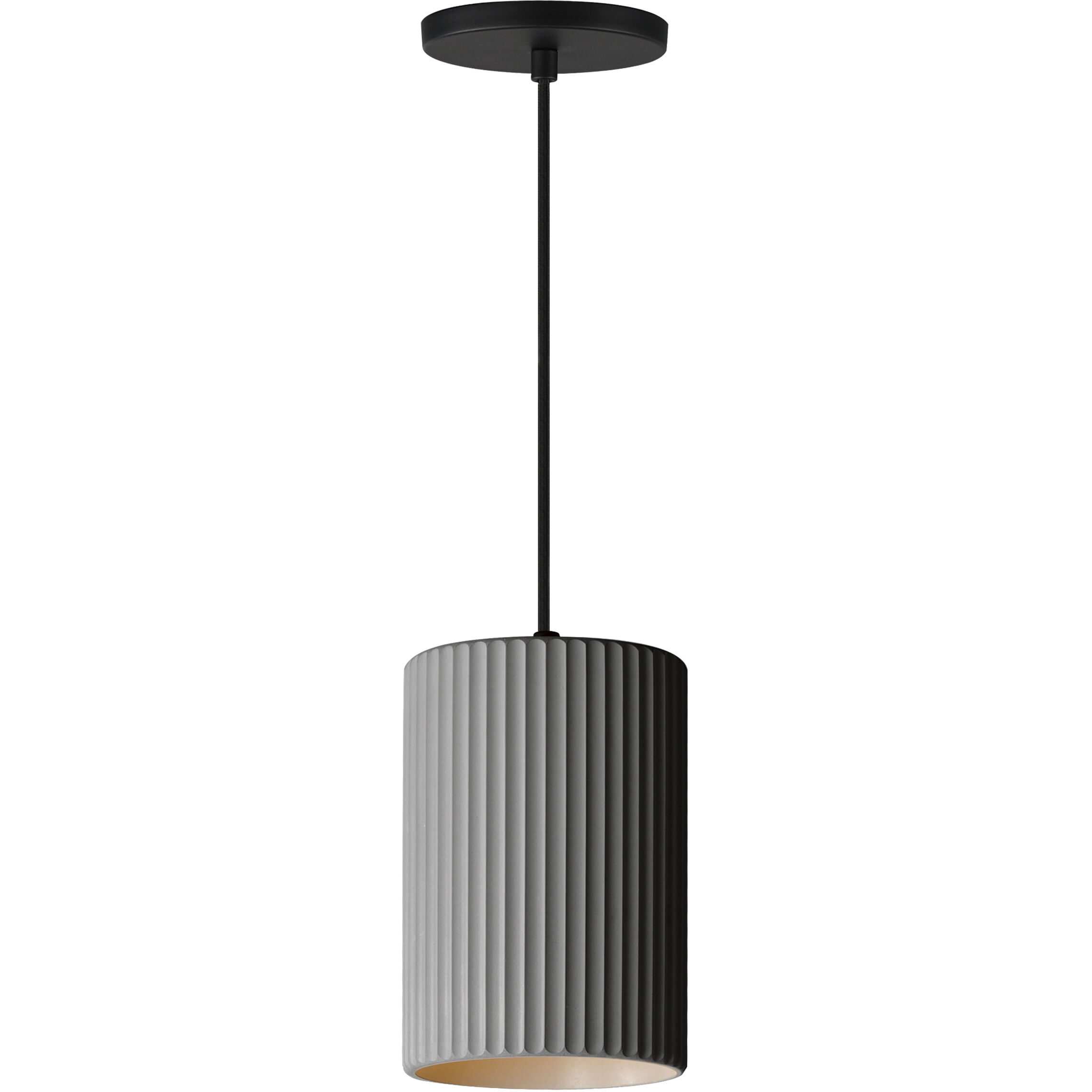Souffle LED 5.75 inch Gray Single Pendant Ceiling Light