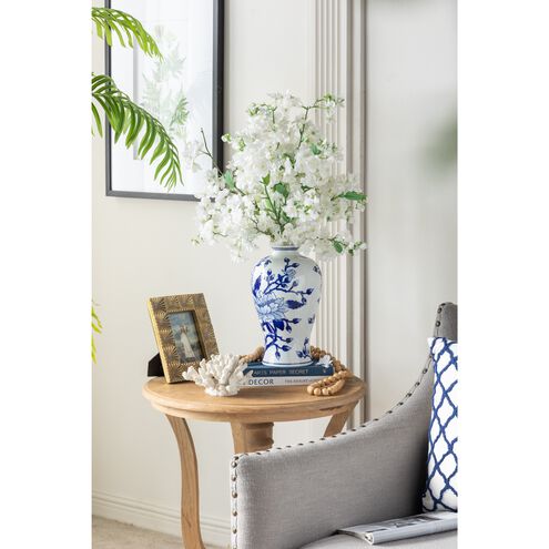 Curved 13 X 8 inch Vase