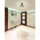 Parsons 5 Light 27 inch Matte Black and Brushed Nickel Semi Flush Mount Ceiling Light
