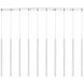 Forest LED 56.5 inch Chrome Linear Chandelier Ceiling Light in 10, 37, Matte White Steel